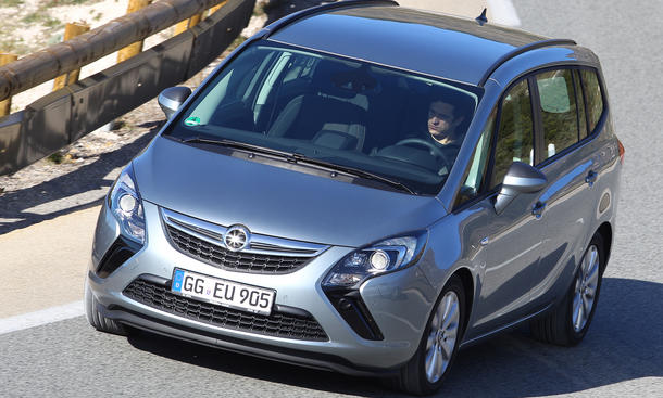 Bilder Opel Zafira Tourer 2 0 Cdti Ecoflex 12 Vergleichstest