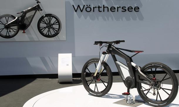 Audi EBike PowerPedelec für Stunts am Wörthersee 2012