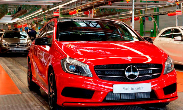 Daimler Absatz 2013 Mercedes Mit Blendenden Verkaufszahlen