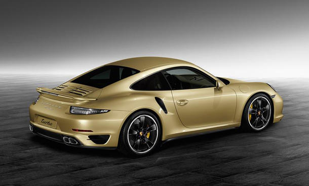 Porsche 911 Turbo: Sondermodell in Gold Metallic | autozeitung.de