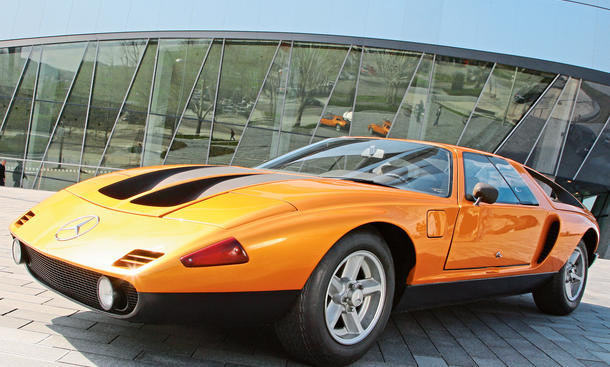 Mercedes C111 Traumwagen Bilder technische Daten 