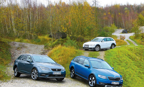 Seat Leon X Perience Vs Skoda Octavia Scout Audi Allroad