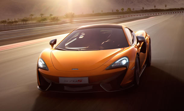 Mclaren 540c Sportwagen Steht In Shanghai 15 Preise Bekannt