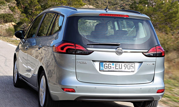 Opel Zafira Tourer 20 Cdti Van Mit Neuem 170 Ps Diesel Im Test 6609