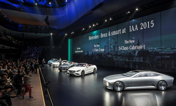 Mercedes Smart Iaa 15 Livebilder Autozeitung De