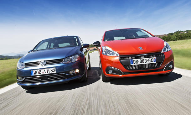 Peugeot 208 vs vw polo new arrivals