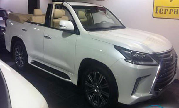 Lexus Lx 570 Land Cruiser Ohne Dach Autozeitung De