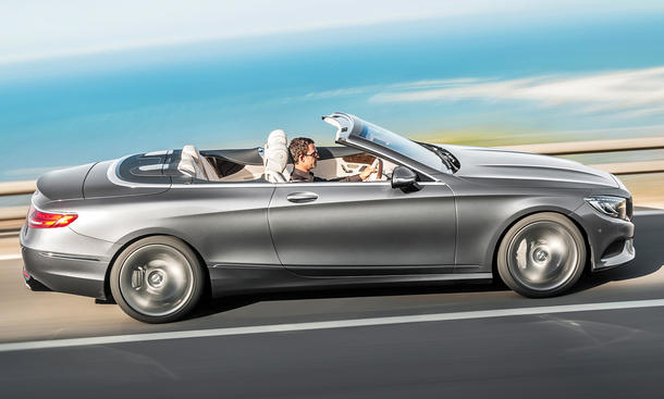 Testfahrt im Mercedes S 500 Cabriolet